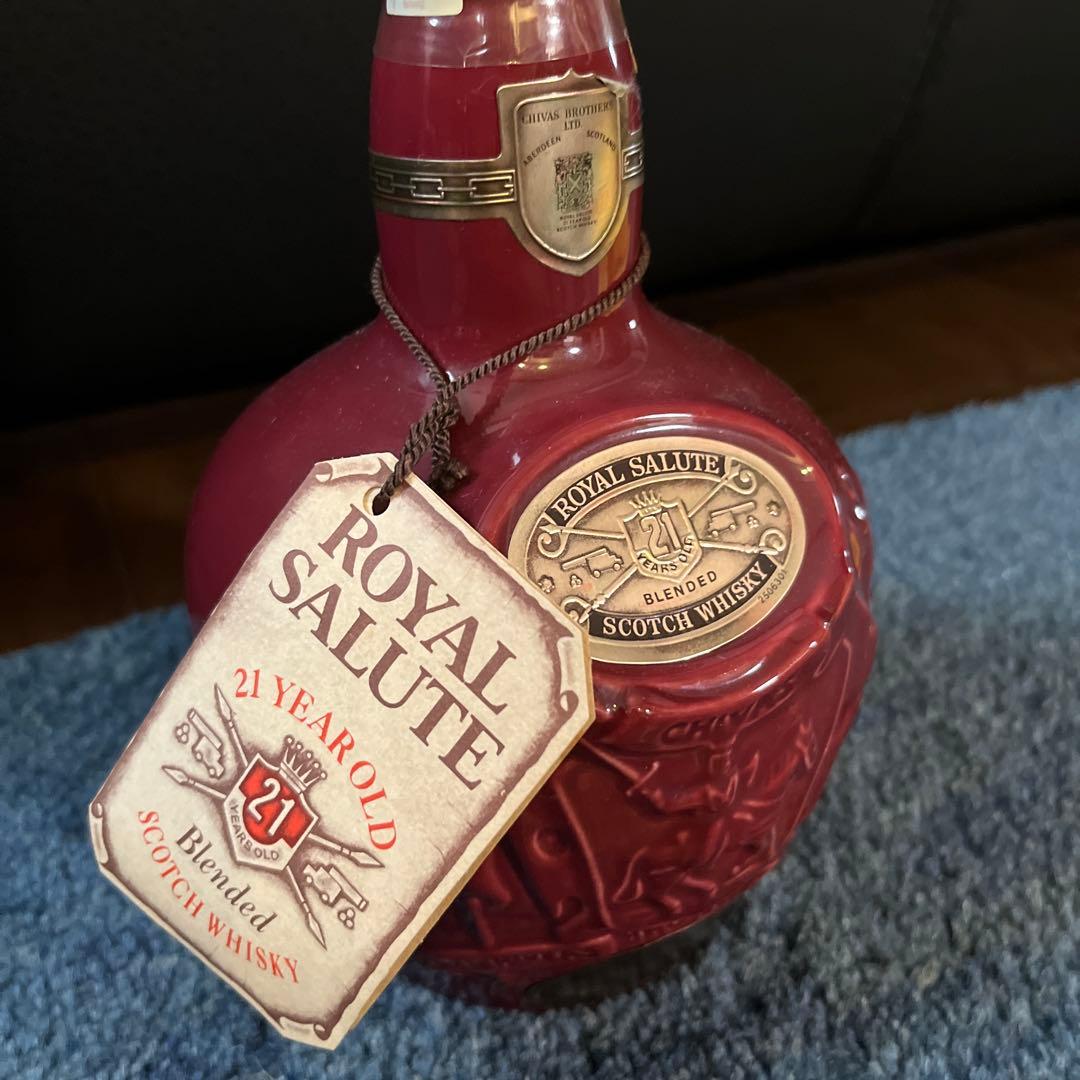 【未開封】シーバスブラザーズ　ロイヤルサルート21 ウイスキー 750ml