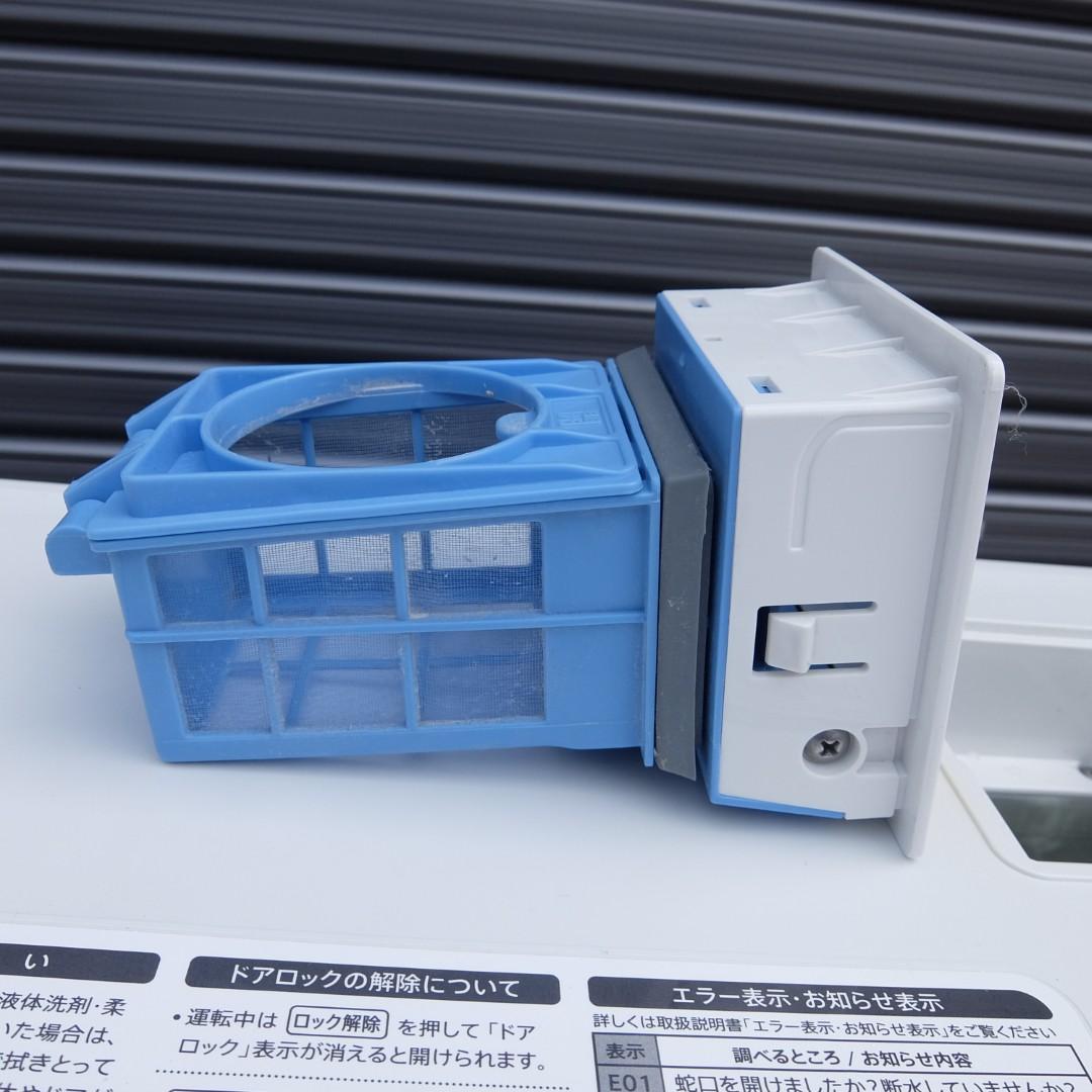 60227　SHARP ドラム式洗濯乾燥機 ES-S7B-WL　2017年製