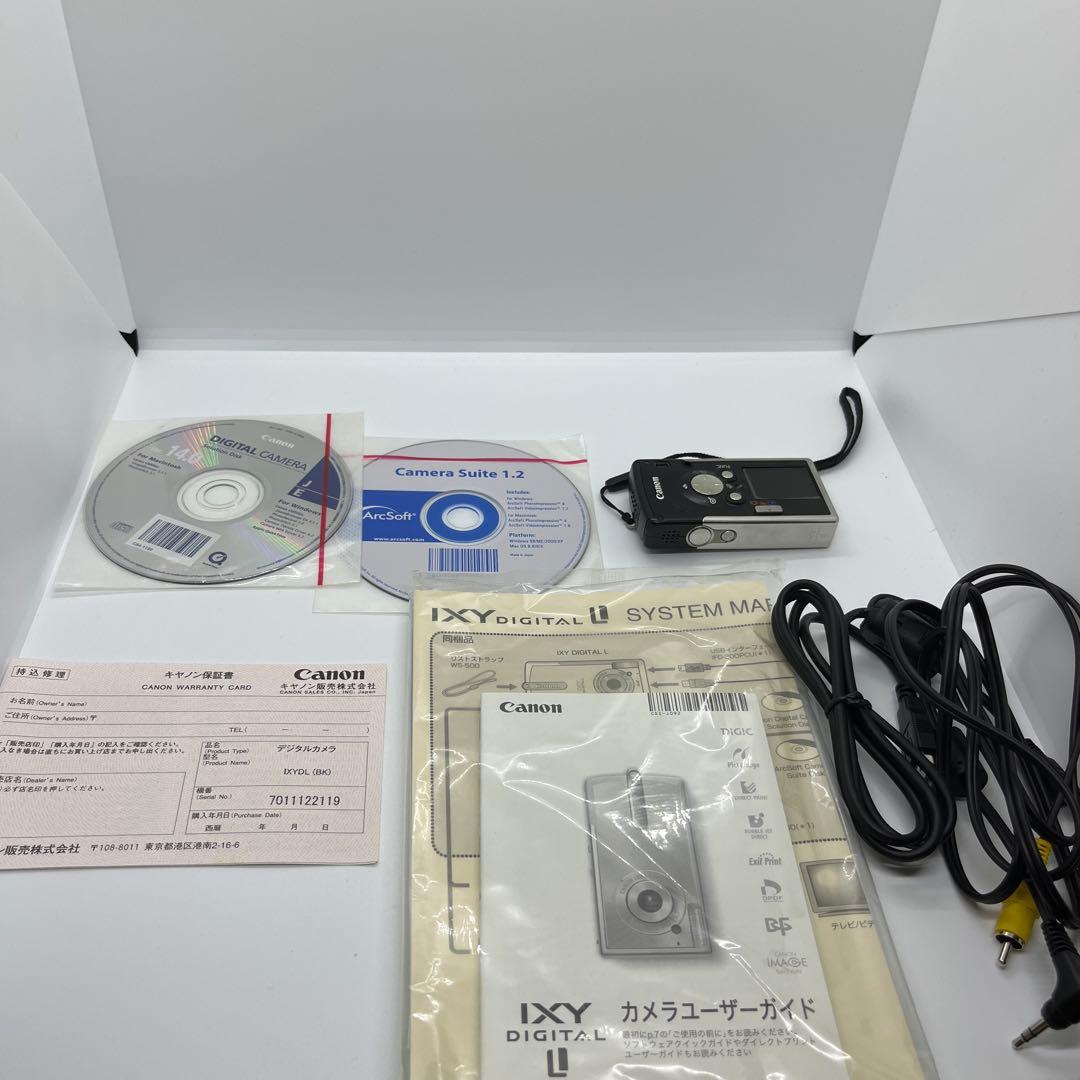 IXY DIGITAL L PC1060 BK 黒　箱付き　フルセット