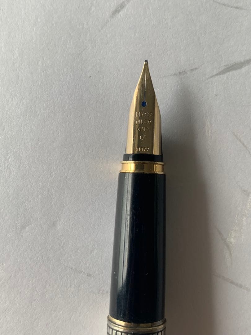 PILOT シルバー製 万年筆 14Kペン先