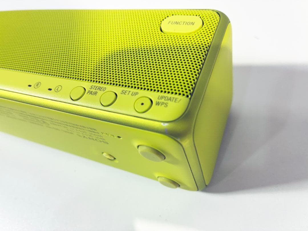 ★美品★SONY ワイヤレスポータブルスピーカー【SRS-HG1-Y】FL98