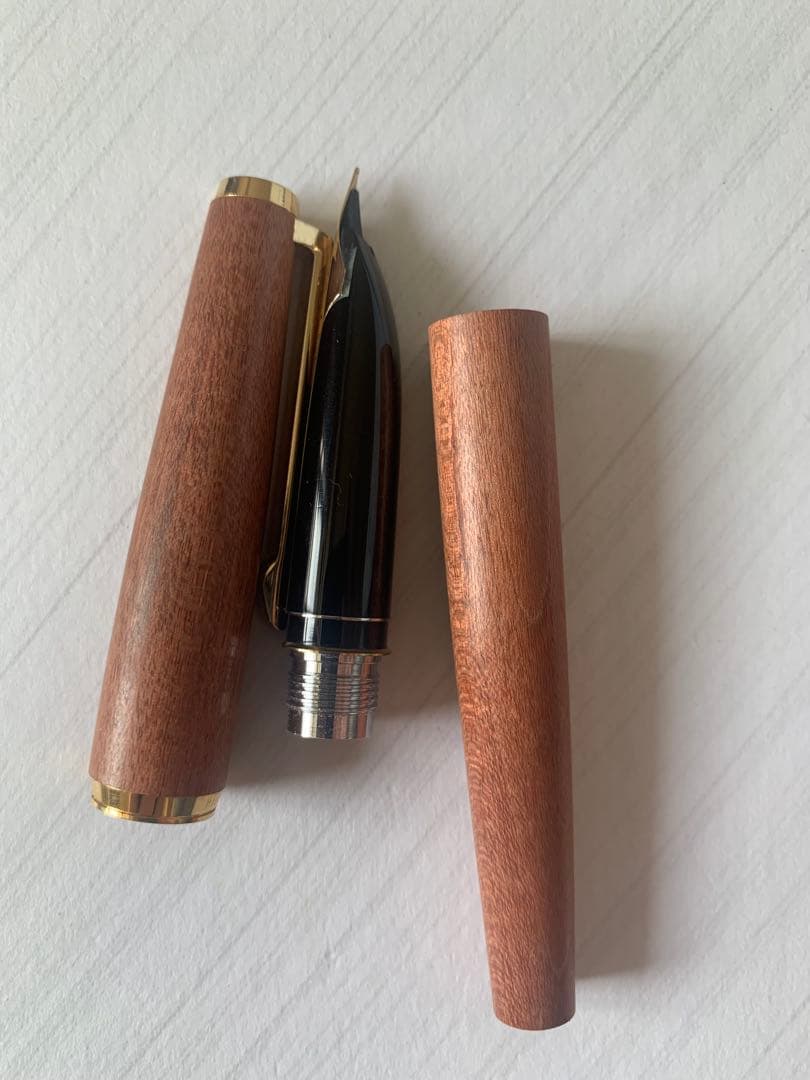 PILOT Custom 楓 木軸 万年筆 18Kペン先