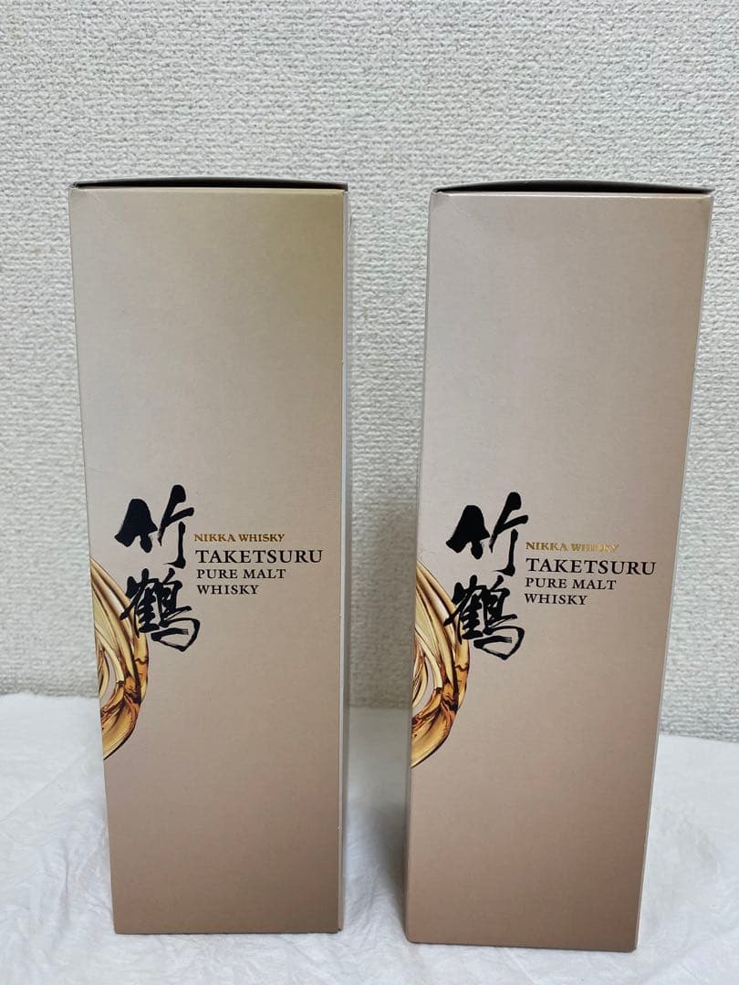 竹鶴 ピュアモルト 箱付 ニッカ ウイスキー 700ml 2本