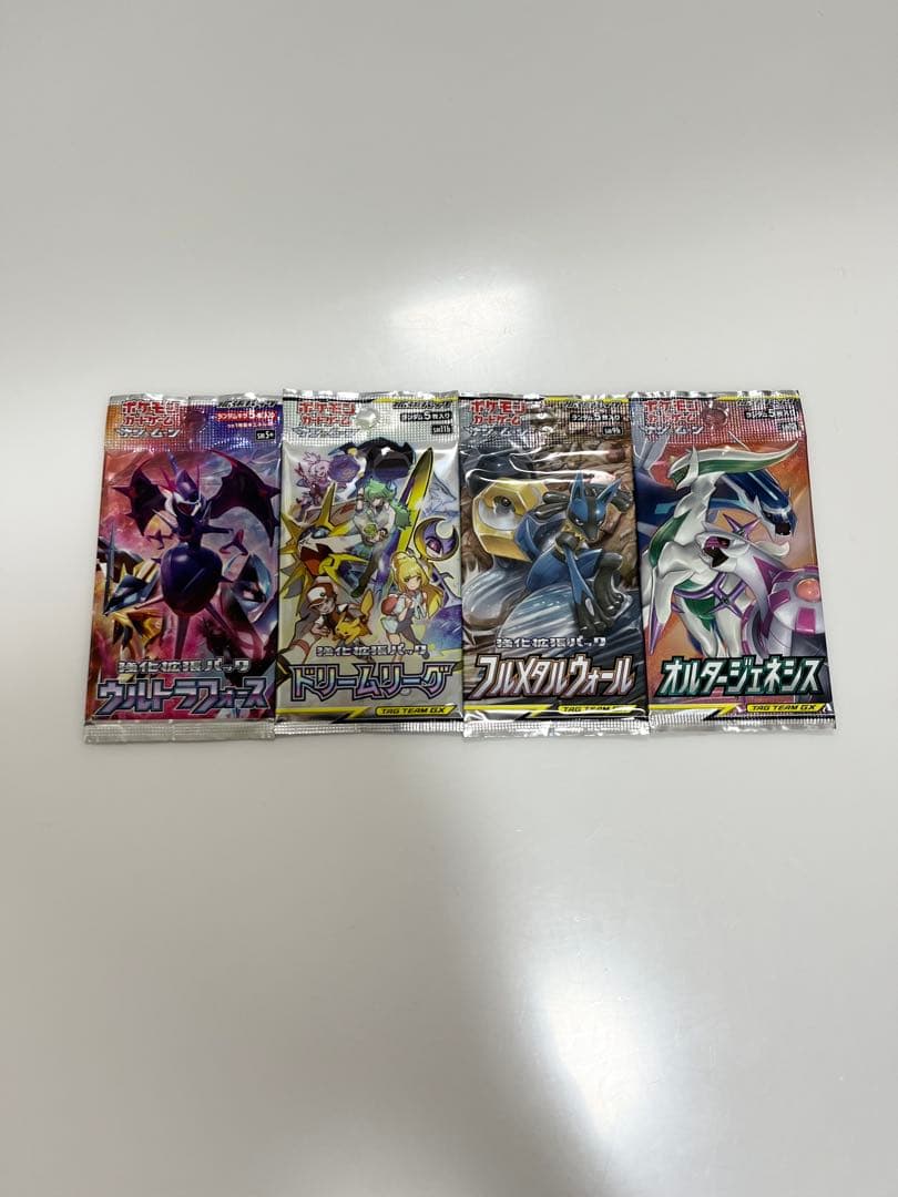 ウルトラフォースドリームリーグフルメタルオルジェネポケモンカード未開封パック