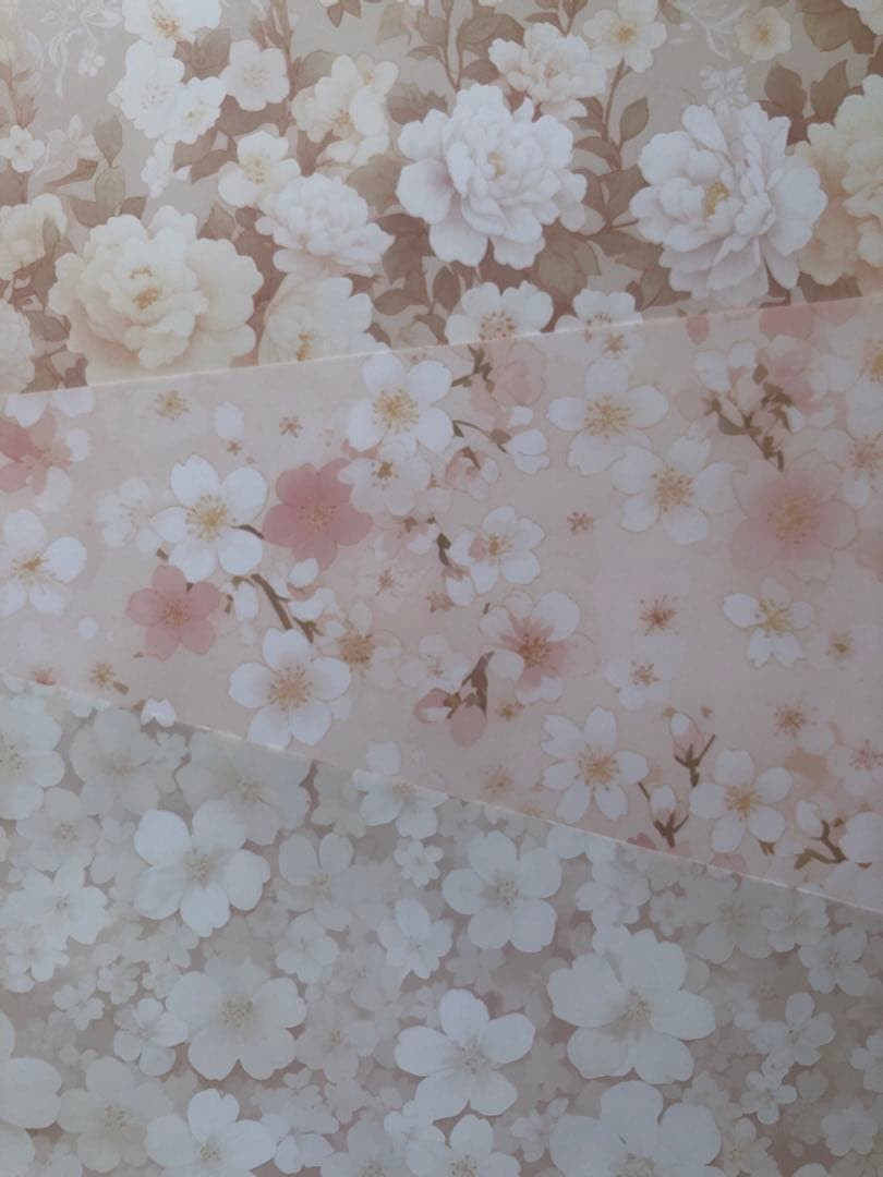 kinakomoti様デザインペーパー・サクラカラー和柄⑴