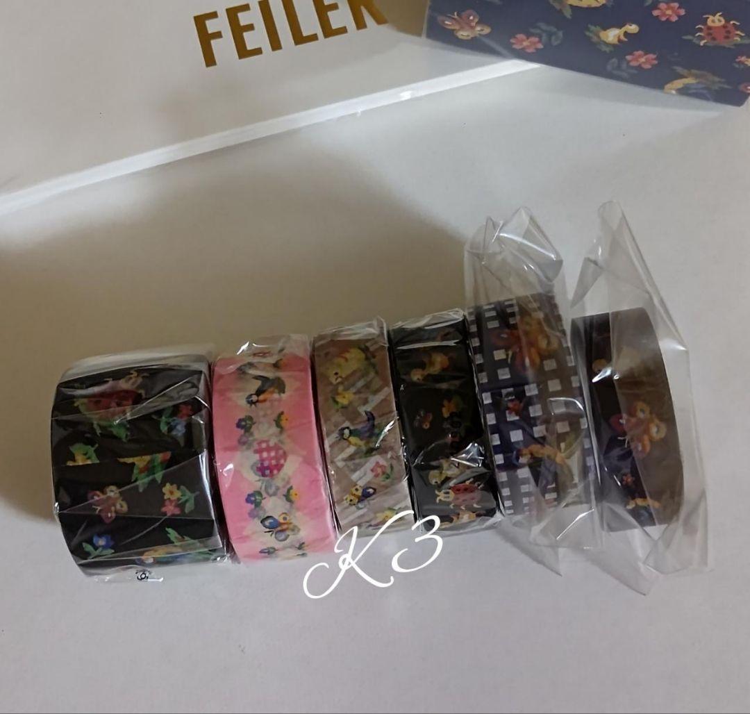 FEILER × mt マステ + NEW マステ ☆ 6点セット