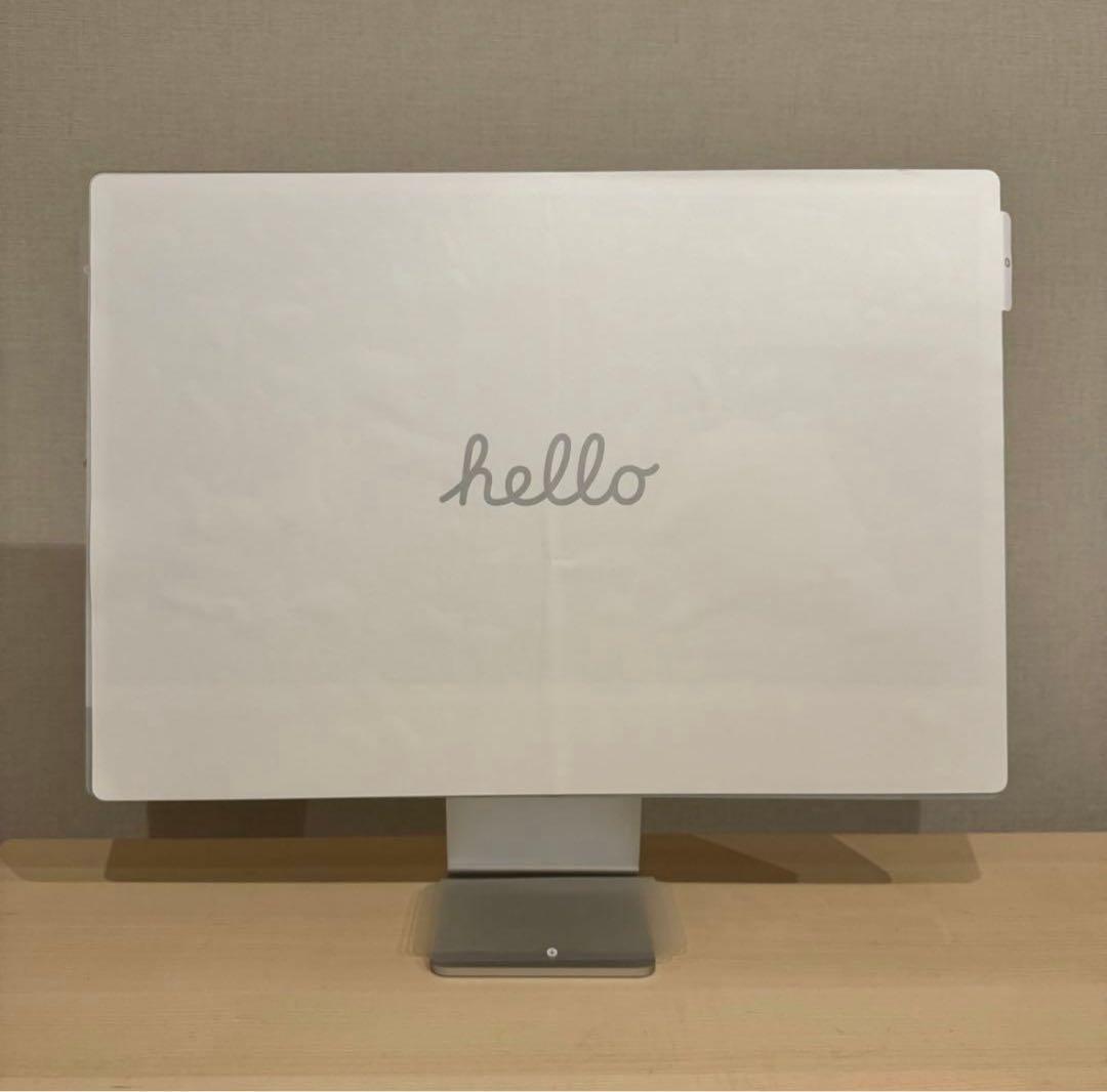 【美品】 Apple iMac 24インチ シルバー M1 8GB