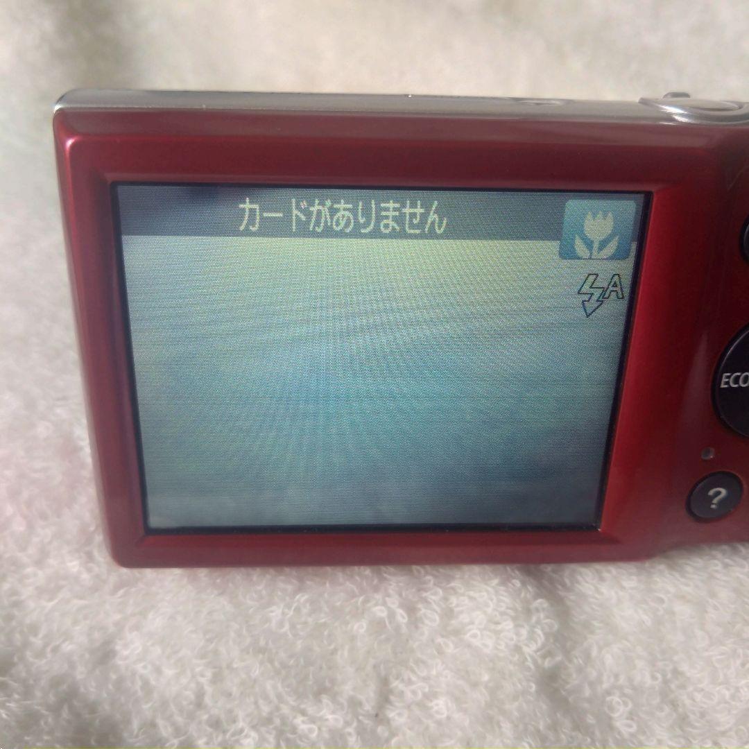 美品 動作確認済 Canon IXY 150 レッド コンパクトデジタルカメラ