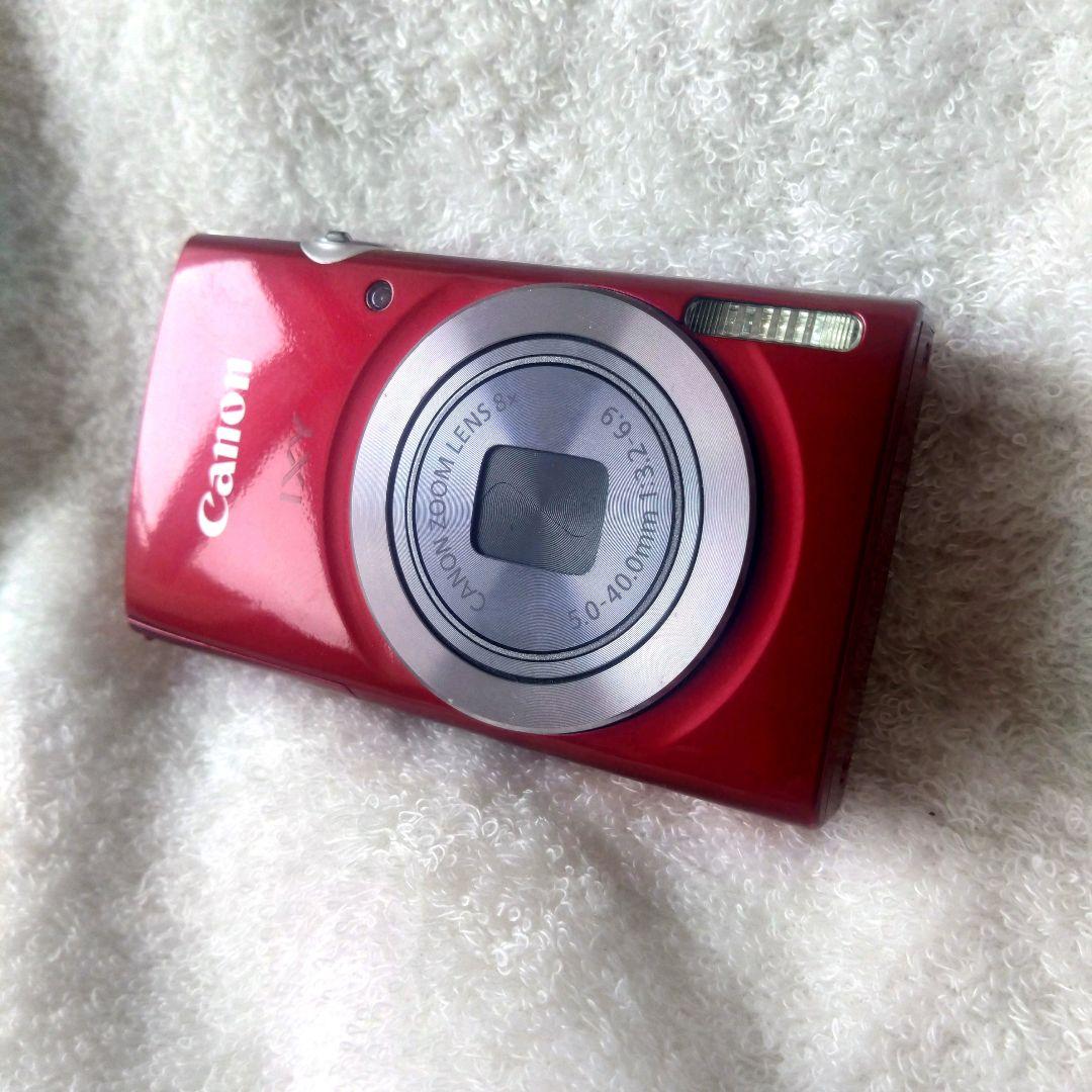 美品 動作確認済 Canon IXY 150 レッド コンパクトデジタルカメラ