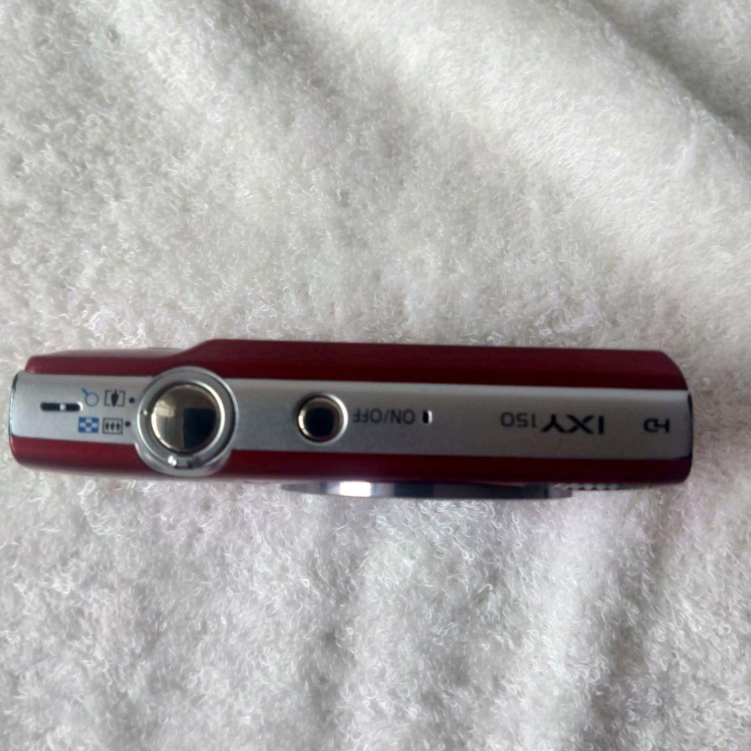 美品 動作確認済 Canon IXY 150 レッド コンパクトデジタルカメラ
