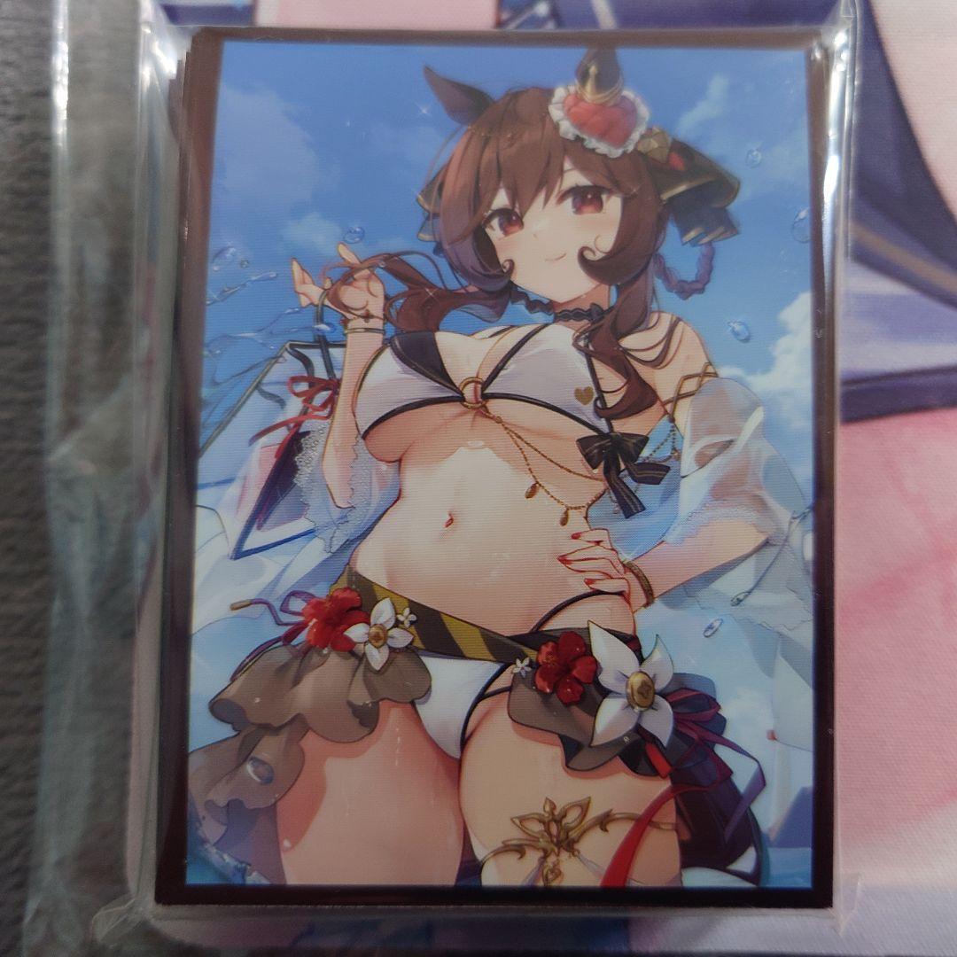 α1 ウマ娘 水しぶき&ビキニ ジェンティルドンナ スリーブ&プレイマット