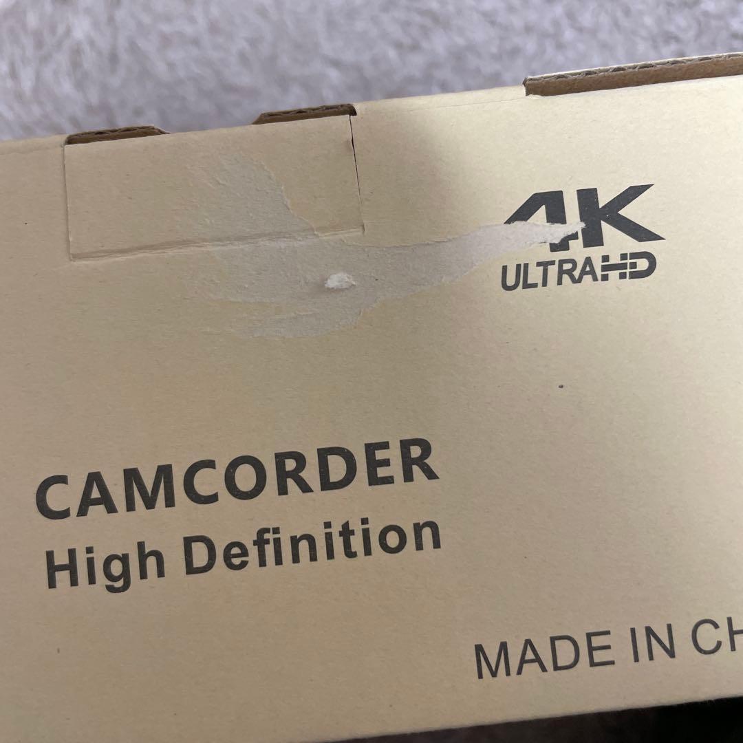 4K ビデオカメラ YouTube 撮影 動画 カメラ 赤外線暗視 Vlog