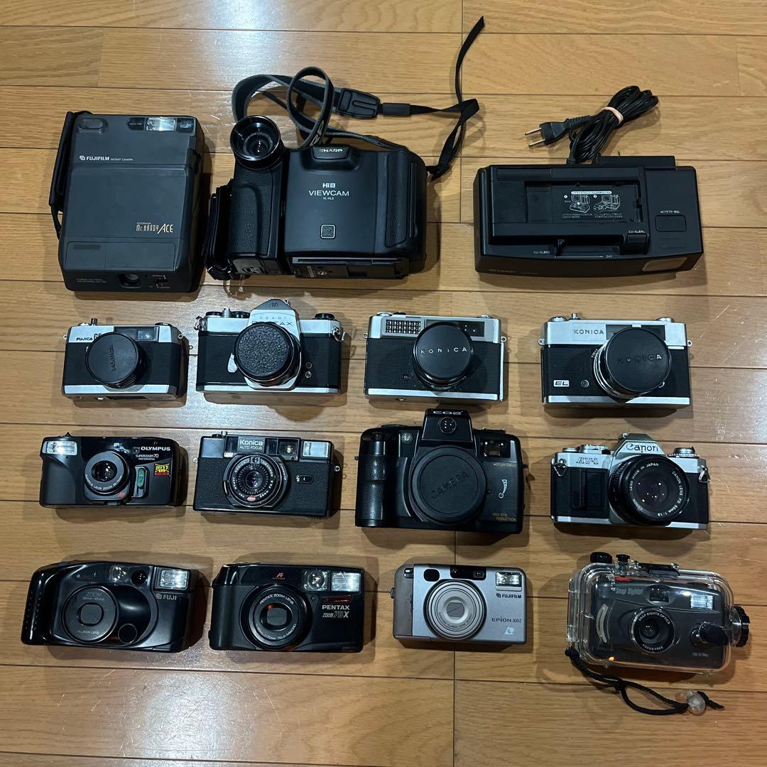 【送料無料】フィルムカメラ　まとめ売り　FUJIFILM OLYMPUS