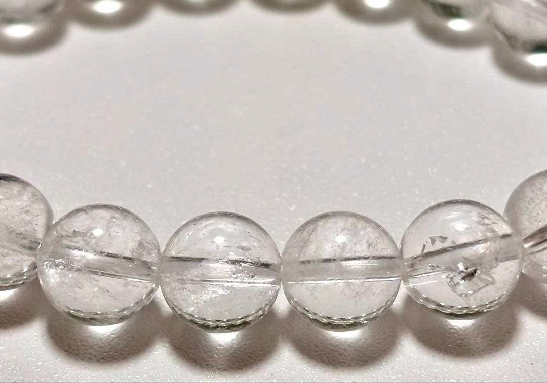 究極品質　豊穣の女神を意味する聖なる守護石　アンナプルナ水晶のブレス　10㎜