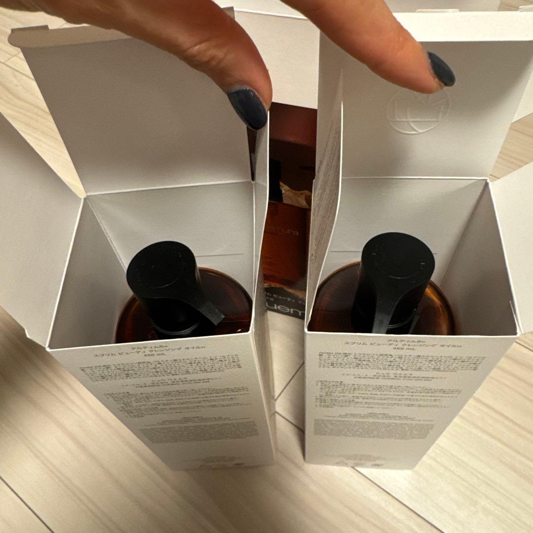 未使用！免税店限定shu uemura アルティム8 450ml x 2
