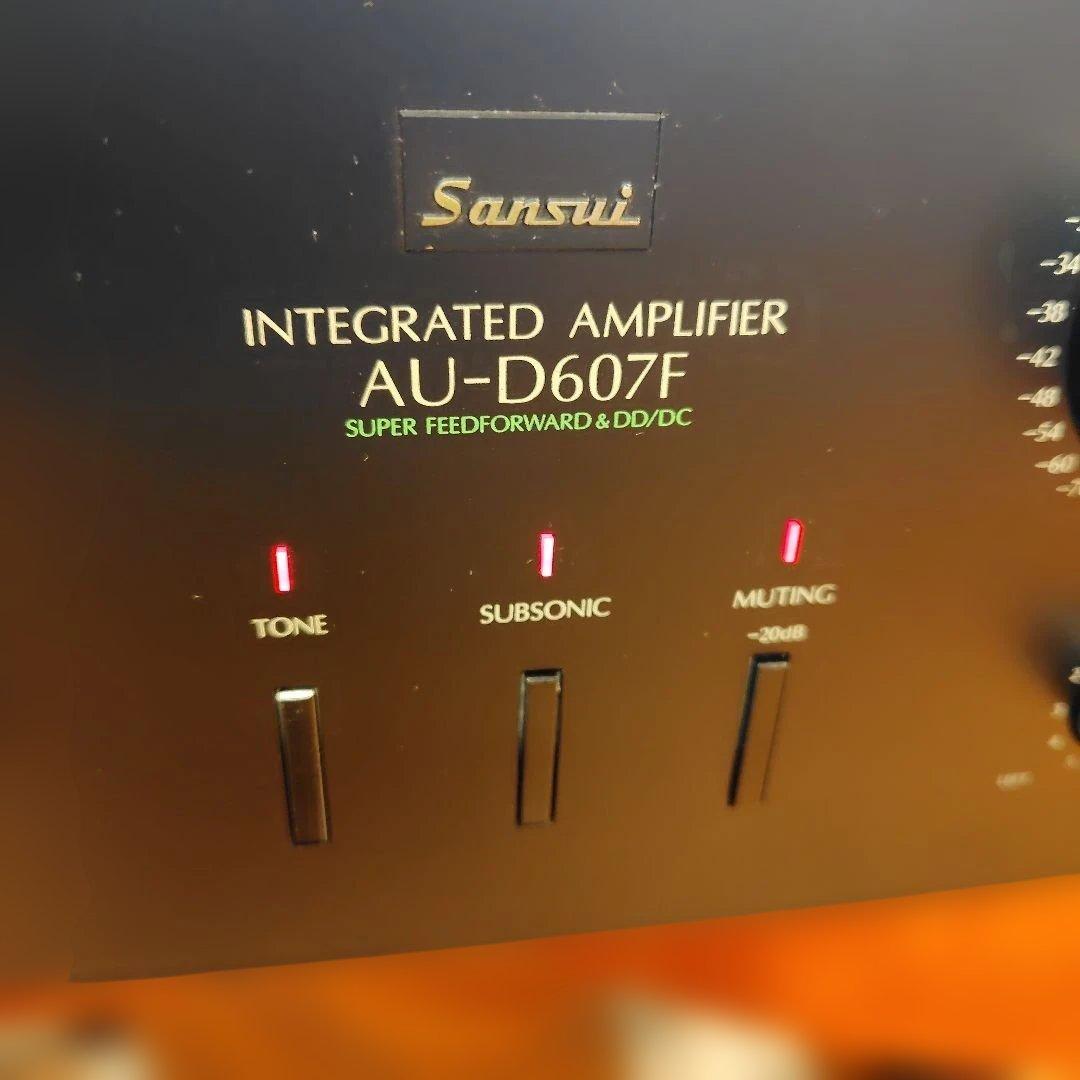サンスイ プリメインアンプ AU-D607F (プチリペア訳あり品)#4