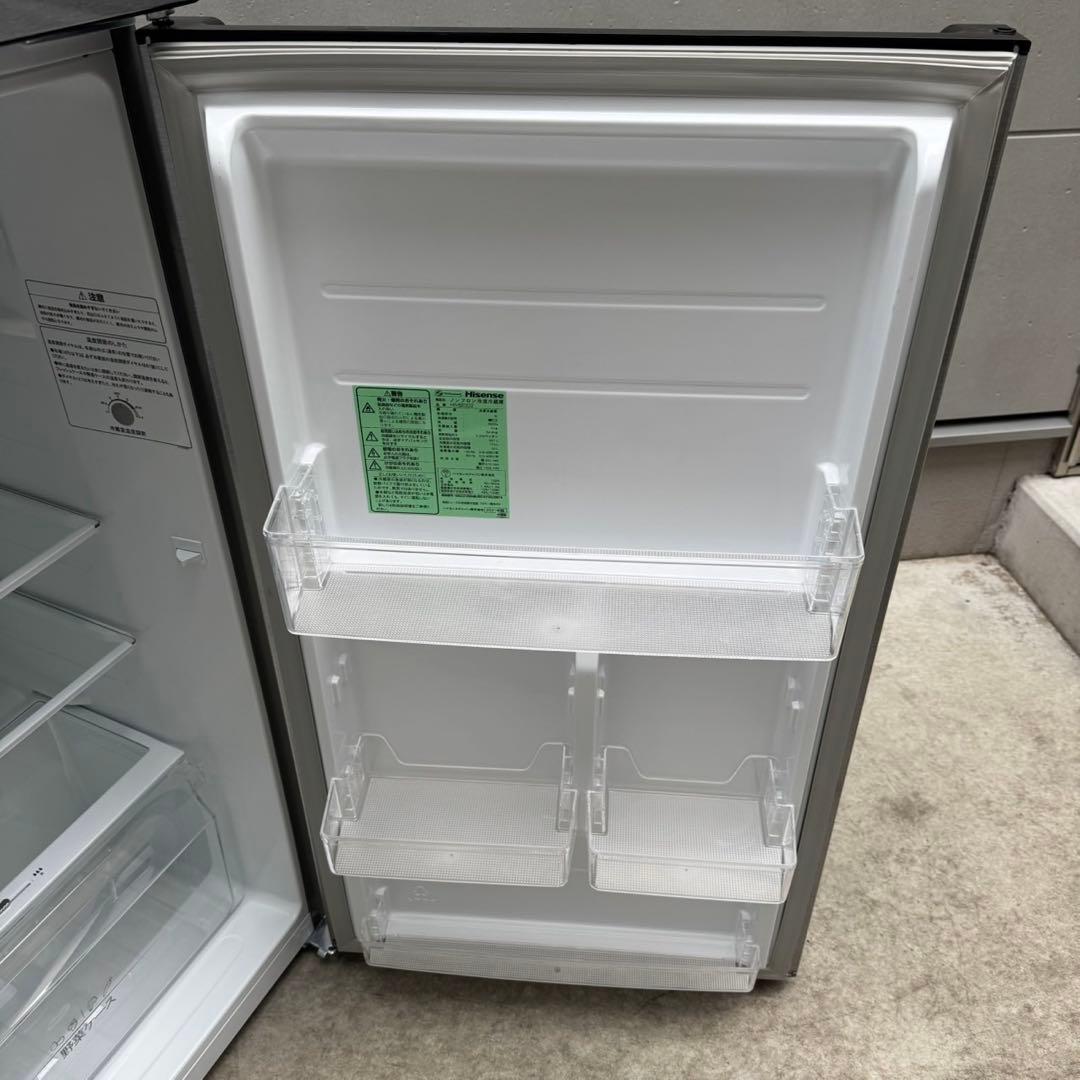 351⭐️2021年製美品★ハイセンス　冷蔵庫　大型　227L グレー　一人暮らし
