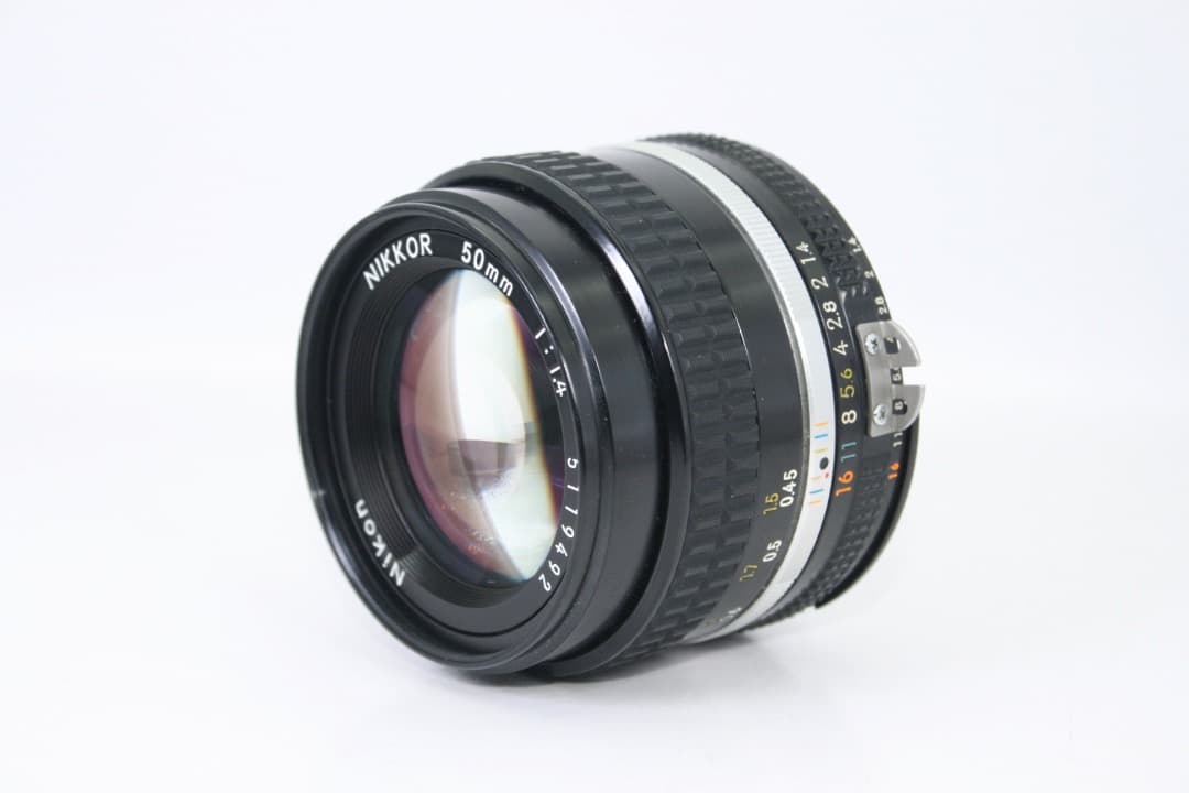 NIKON Ai-S NIKKOR 50mm F1.4 動作確認済み#196