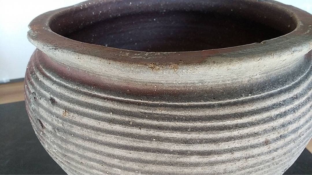 古備前 水甕 備前焼 六古窯 骨董 古美術 伝世品 江戸時代
