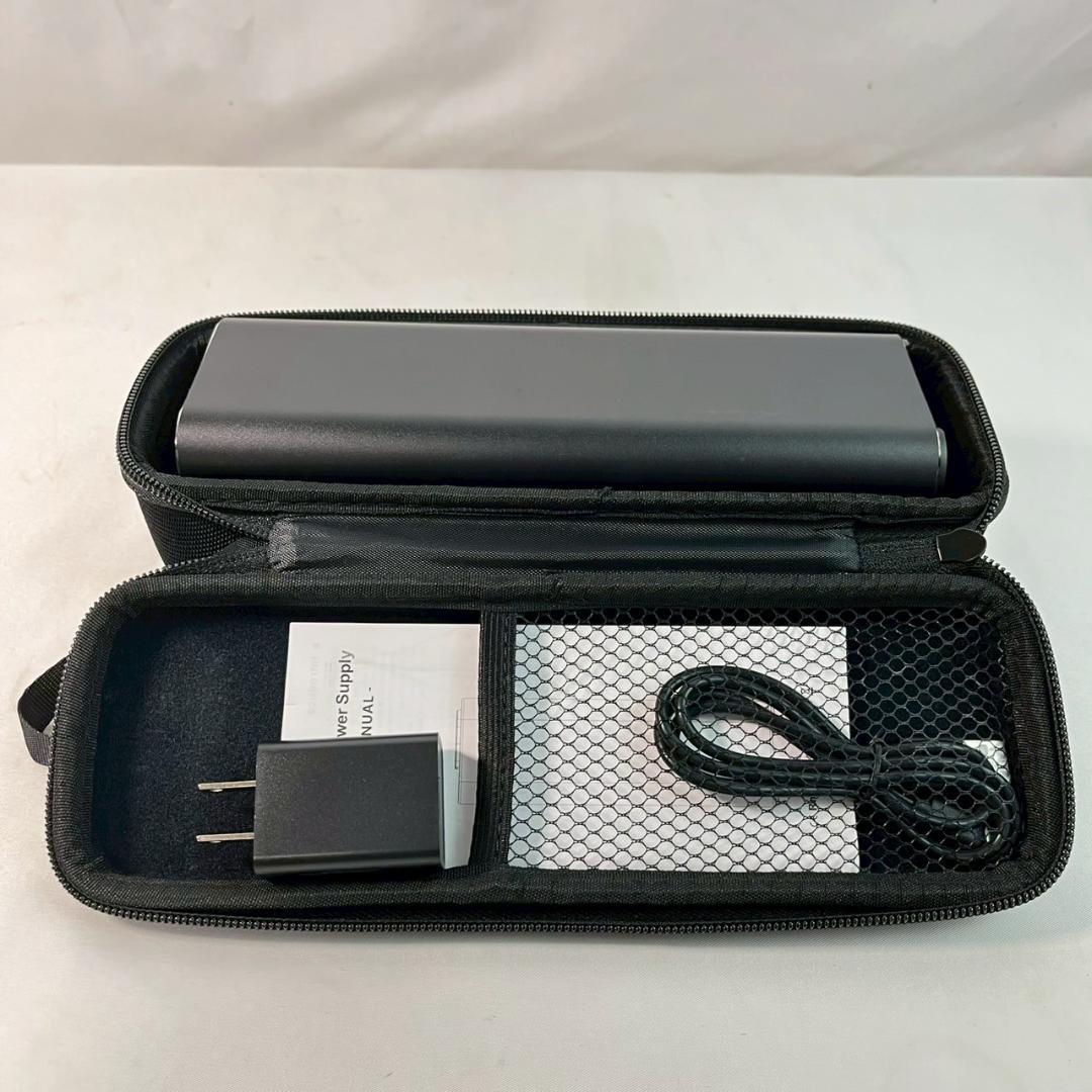 ポータブル電源 31200mAh モバイルバッテリー 急速充電 ほぼ未使用品