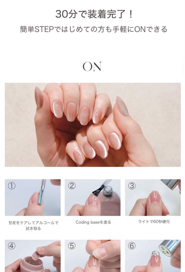 Anail ケアセット (ネイルチップ付き可能)
