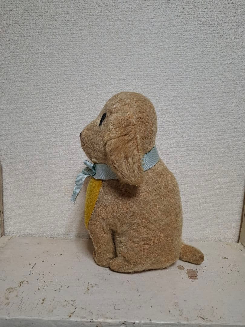 イギリスアンティーク　犬　ぬいぐるみ　わんちゃん　antique doll