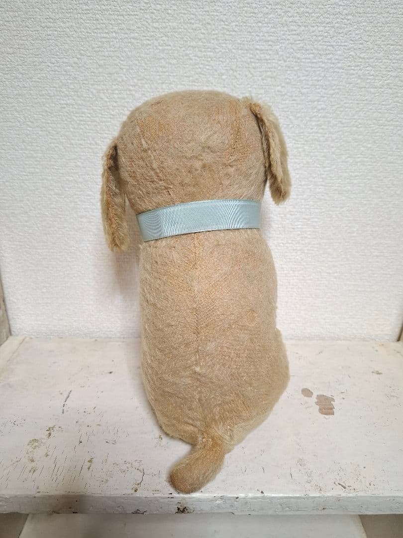 イギリスアンティーク　犬　ぬいぐるみ　わんちゃん　antique doll
