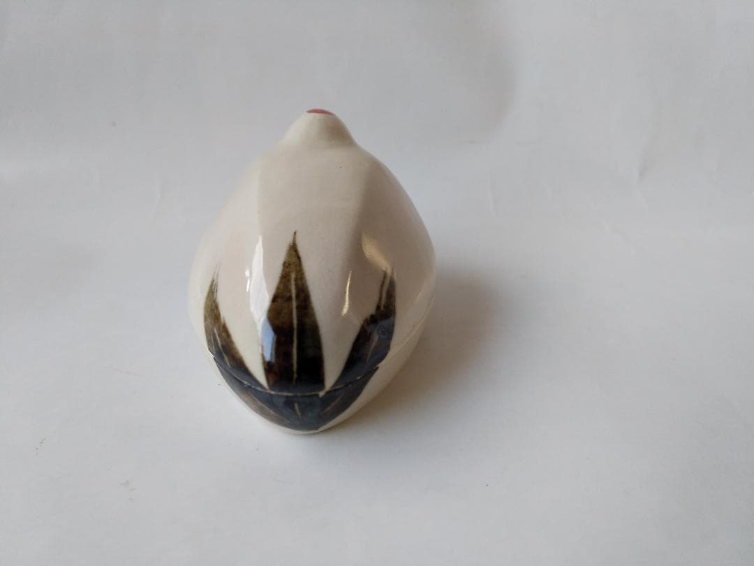 平安 高野昭阿弥 鶴香合 茶道具 懐石道具 香合 共箱 新品 未使用 保管品