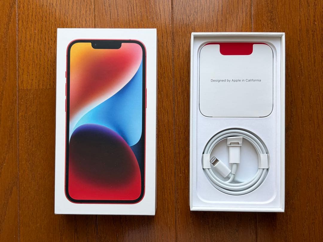 美品✨ iPhone14 本体 128GB レッド SIMフリー