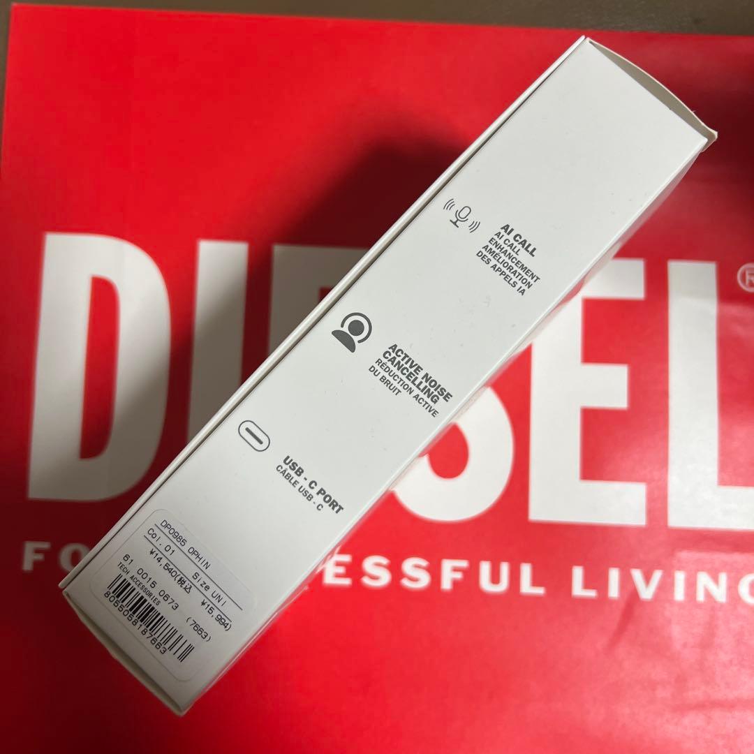 新品未使用 DIESEL 有線イヤホン ディーゼル