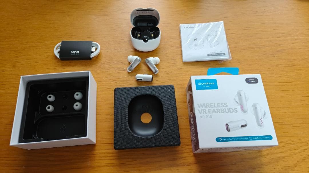 完全ワイヤレスイヤホン Soundcore VR-P10