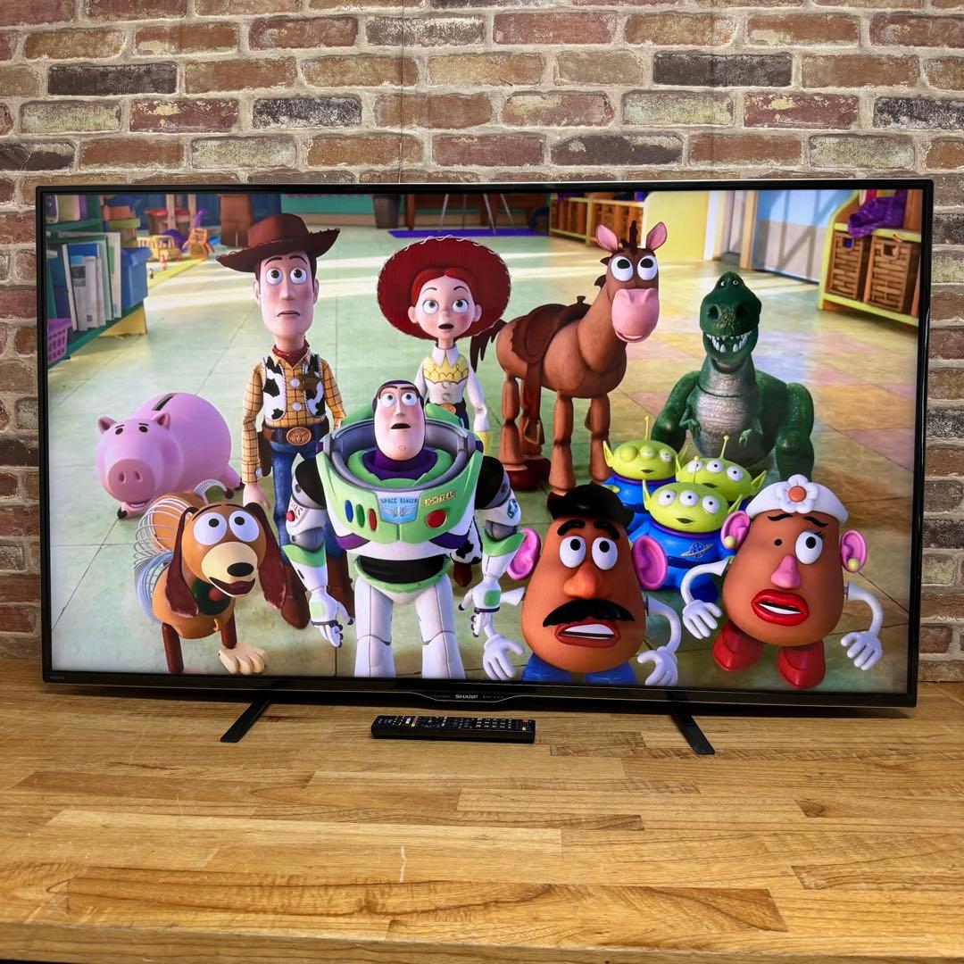 シャープ 50V型 4K液晶テレビ AQUOS LC-50US40 動画アプリ○