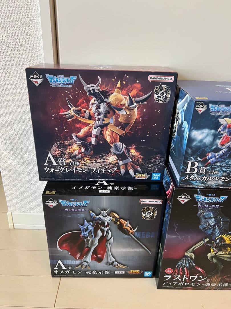 一番くじ　デジモンアドベンチャー　フィギュア　まとめ売り