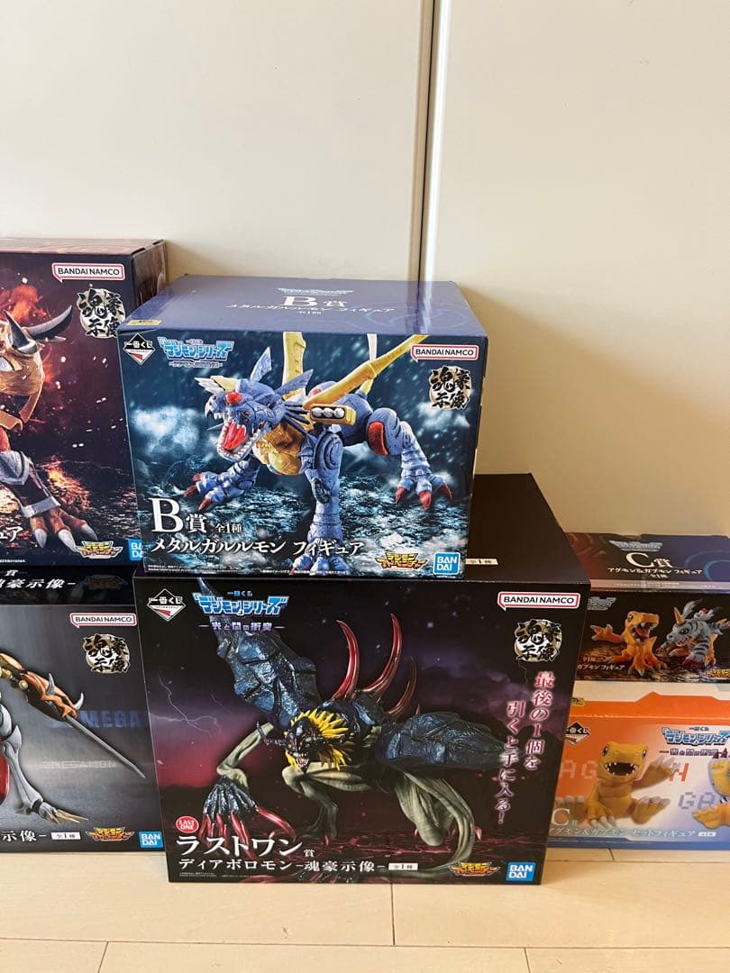 一番くじ　デジモンアドベンチャー　フィギュア　まとめ売り