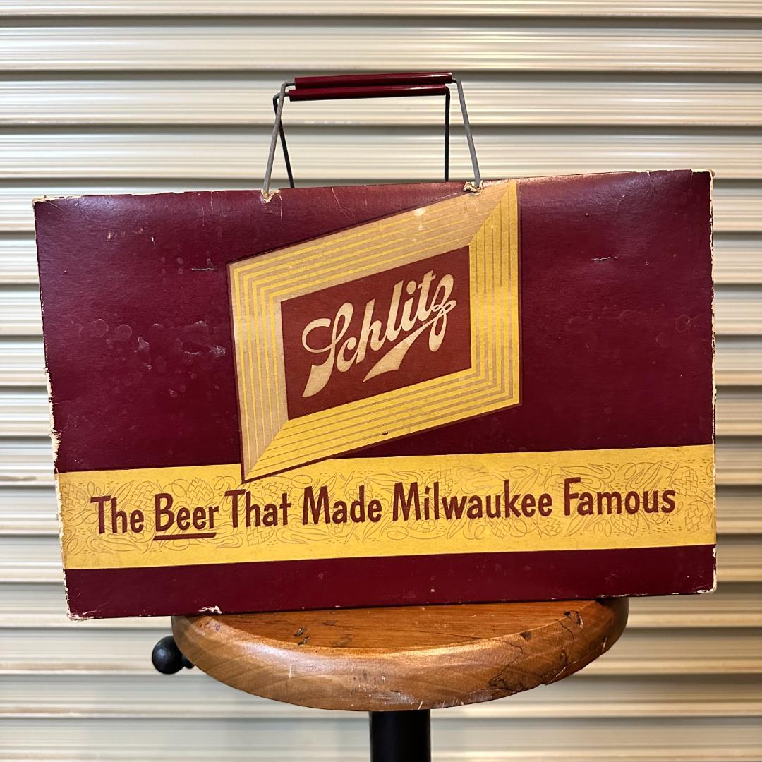 超希少！1952年製 Schlitz ヴィンテージピクニッククーラー