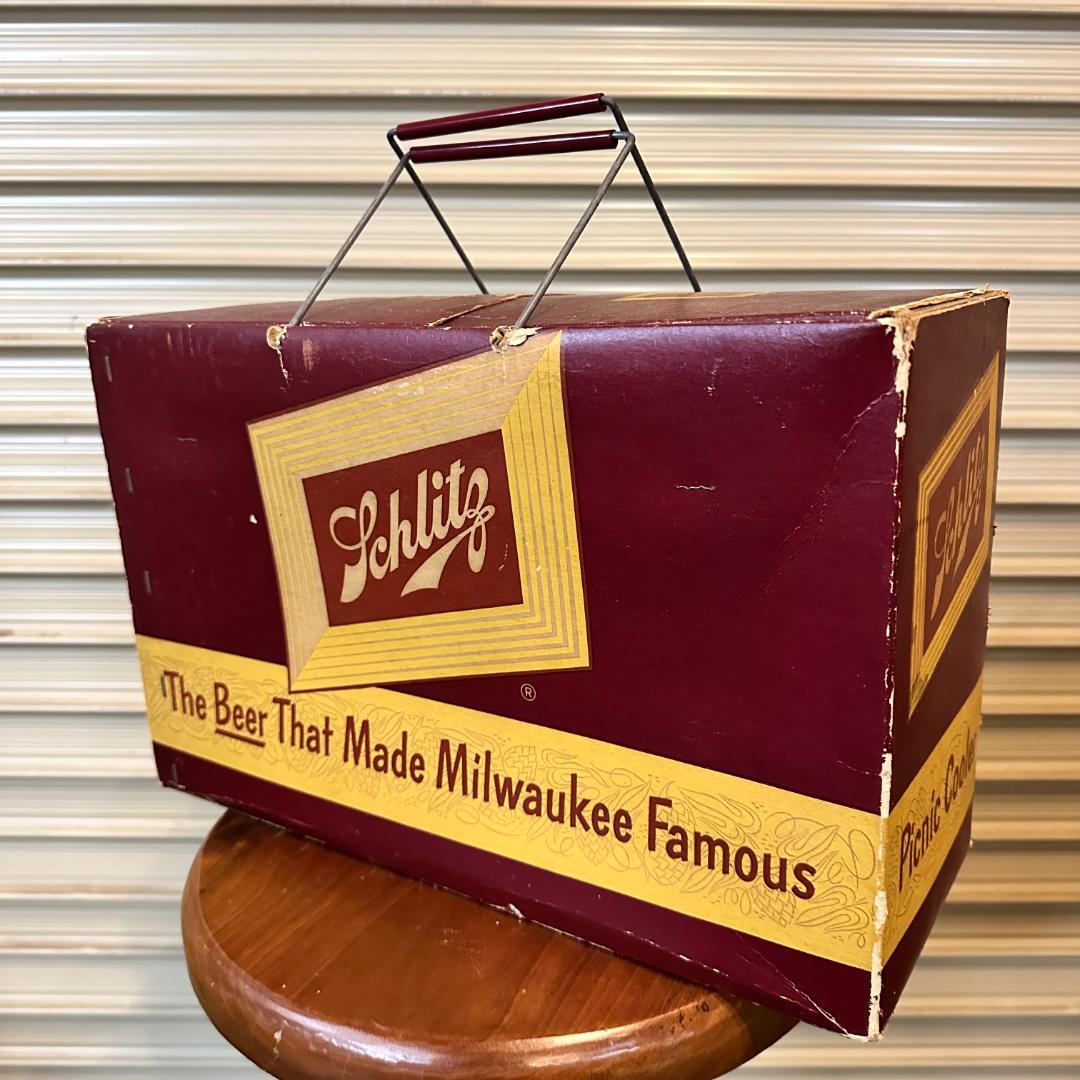 超希少！1952年製 Schlitz ヴィンテージピクニッククーラー