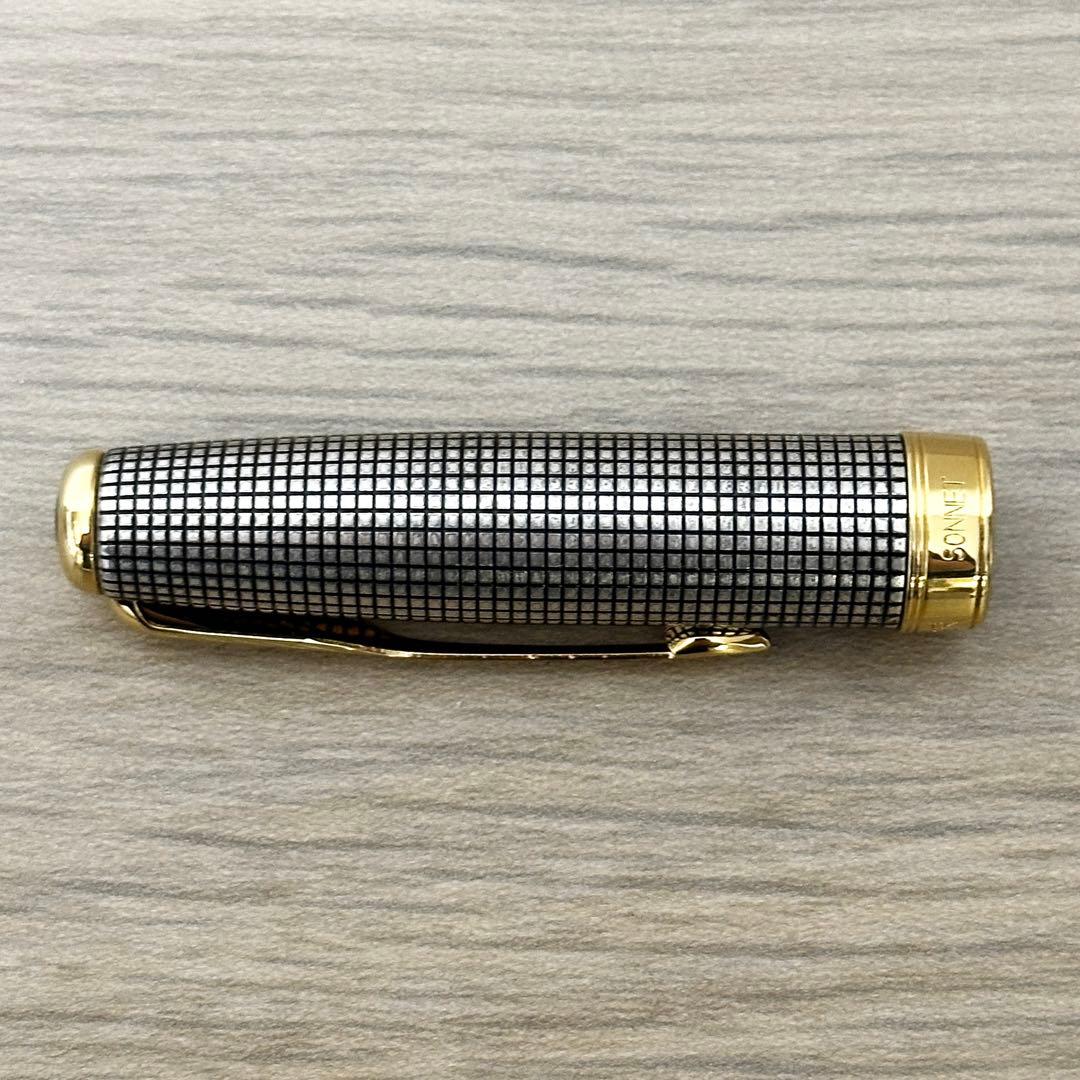 美品✨ PARKER SIV925ソネットプレミアムシズレGT万年筆 パーカー