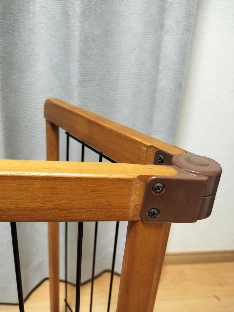 ペット用 木製おくだけドア付ゲート L リッチェル