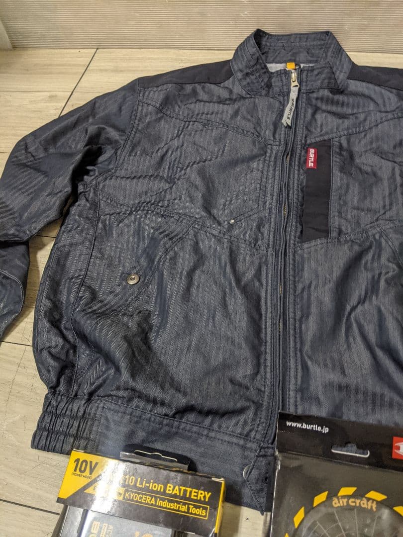 BURTLE　エアークラフト　空調服セットAC210 Li-ion
