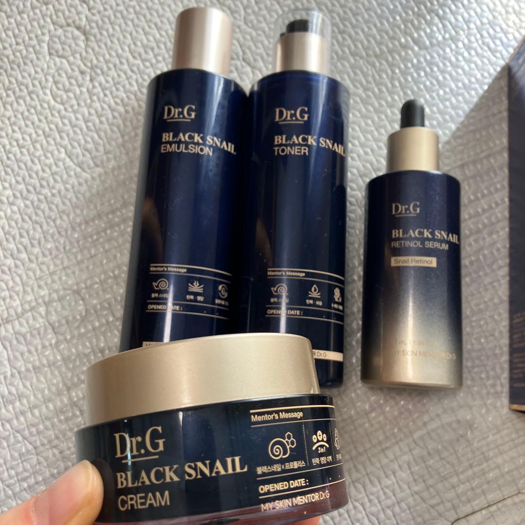 Dr.G ブラックスネイル スキンケアセット