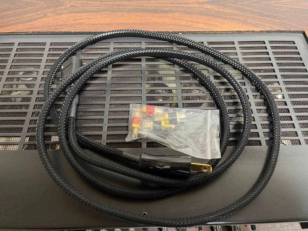 【動作良好/美品LUXMAN SQ38FD 3P-バナナ対応金メッキSP端子