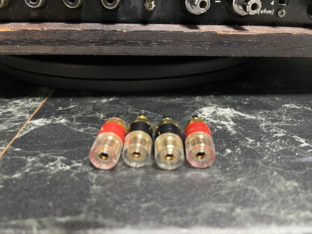 【動作良好/美品LUXMAN SQ38FD 3P-バナナ対応金メッキSP端子