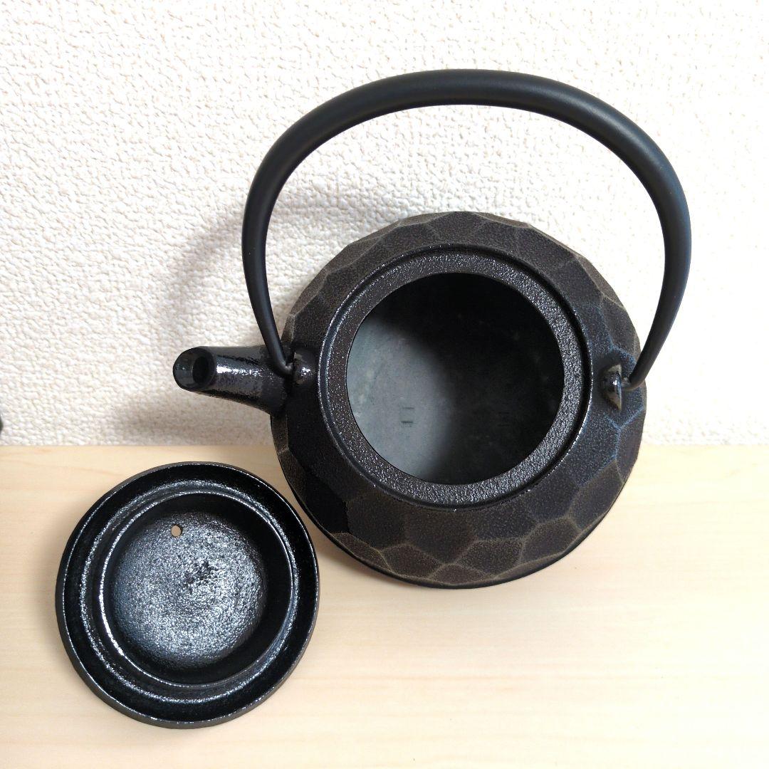 値下げ★【新品】南部鉄器 ボロノイ 鉄瓶 0.6L 箱入り