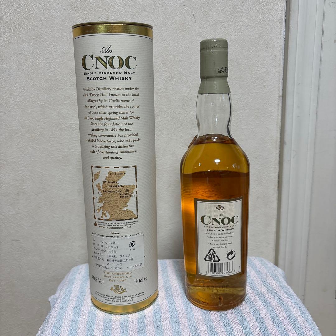 ［値下げ］アンノック AN CNOCオールドボトル 40% 70cl