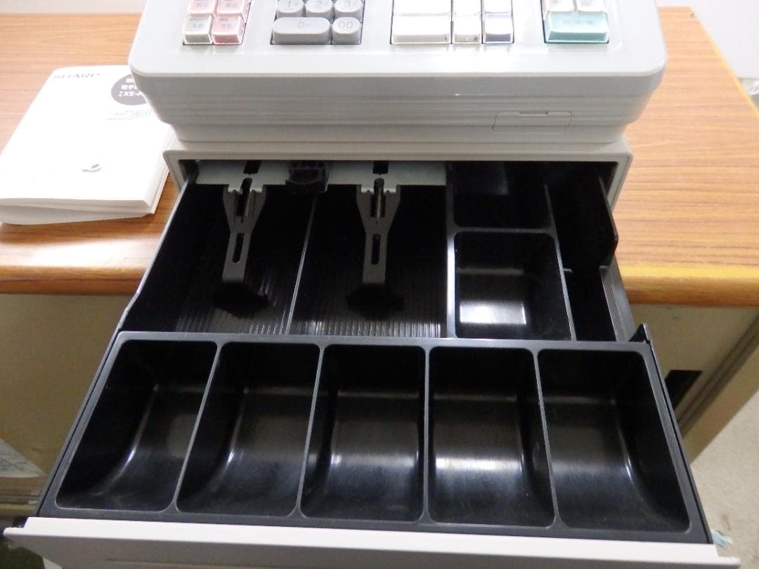 9030 設定無料 SHARP XE-A207W-W レジスター 10部門