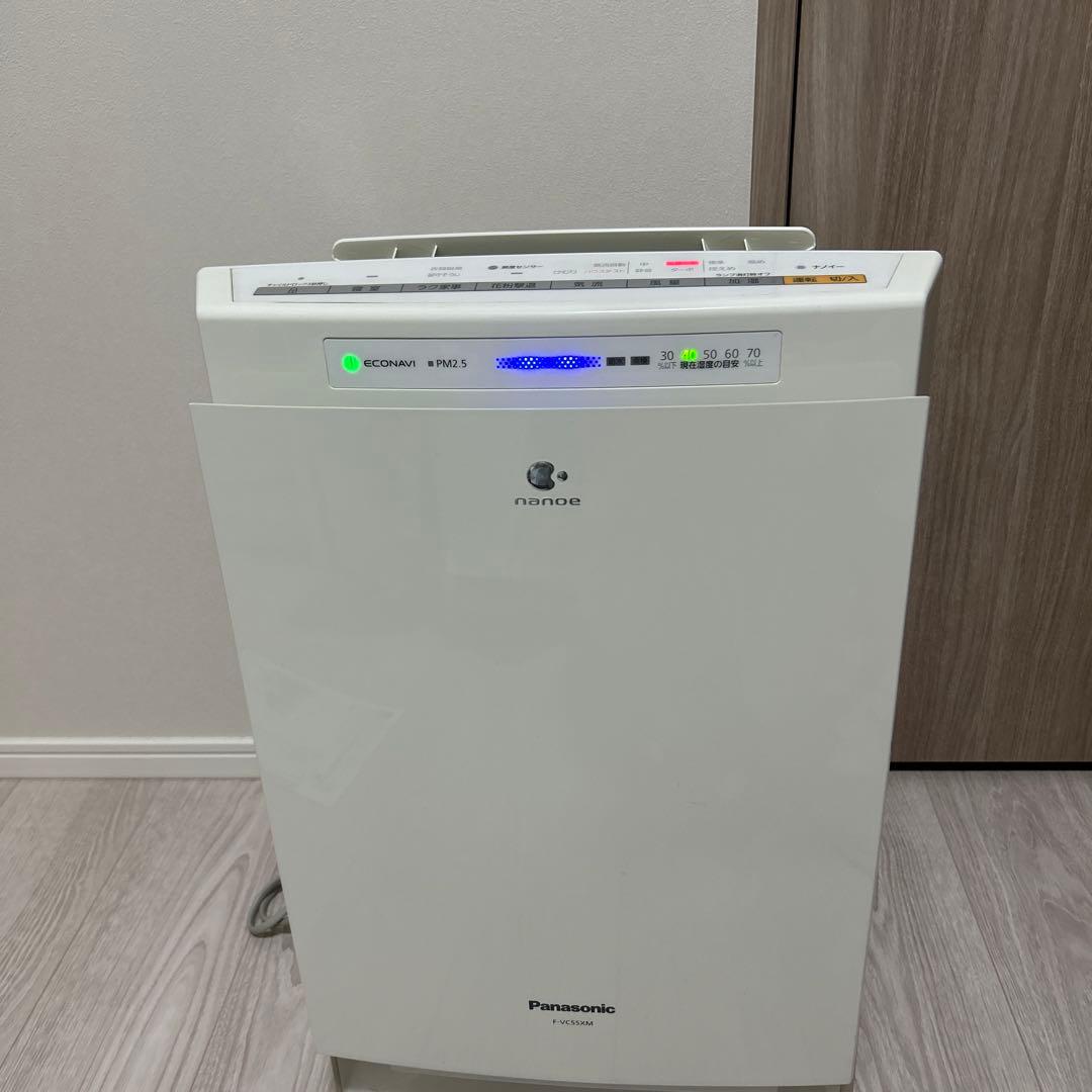 Panasonic 加湿空気清浄機 F-VC55XM