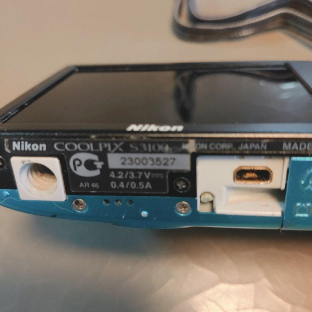 【動作確認済】Nikon COOLPIX S3100 ブルー