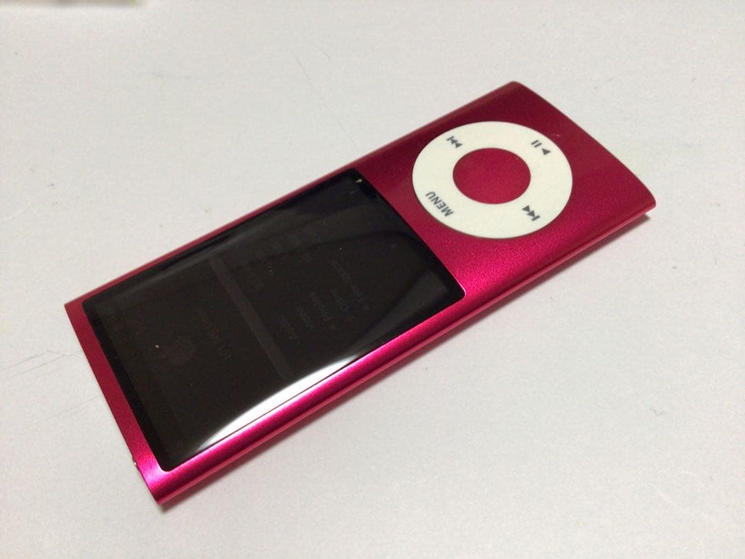 iPod nano５世代8GBピンクno.240バッテリー交換済作動品
