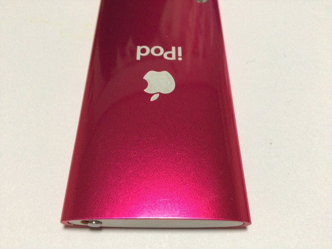 iPod nano５世代8GBピンクno.240バッテリー交換済作動品
