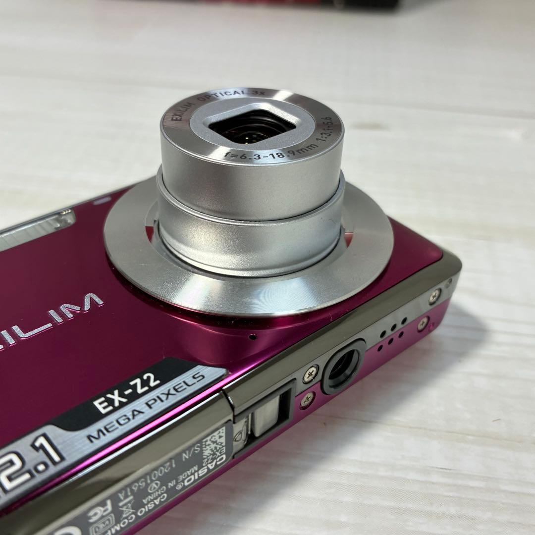 CASIO EXILIM EX-Z2 PE 12.1メガピクセル　ピンク
